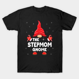 The Stepmom Gnome Matching Family Christmas Pajama T-Shirt